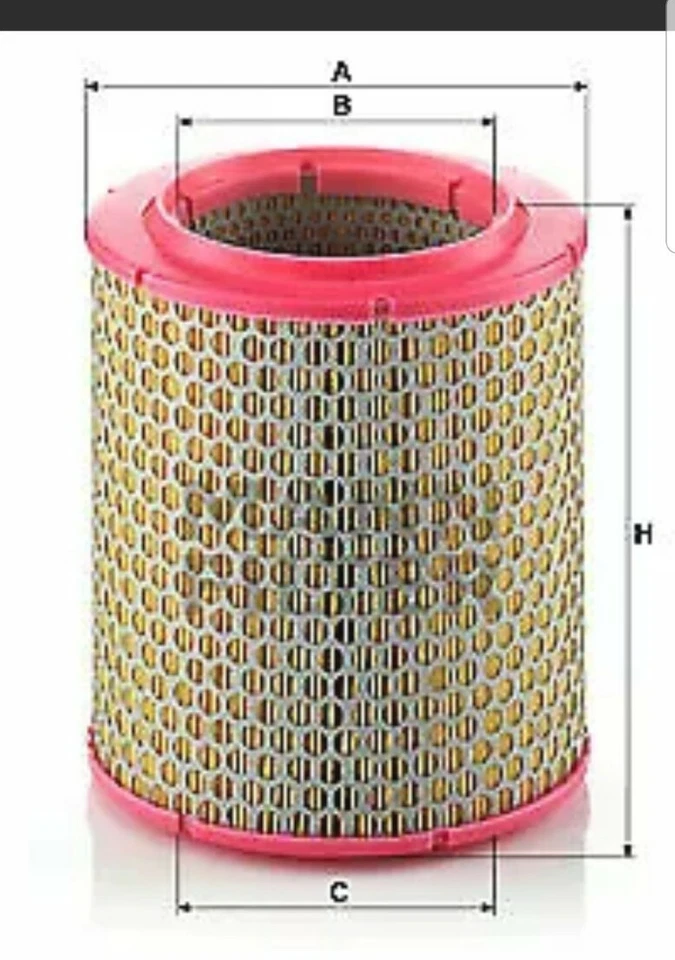 MANN-FILTER C 17 129 Filtro de aire para ALFA ROMEO, CITROËN, FIAT,IVECO, PEUGEOT,TATA Foto 1 de 1