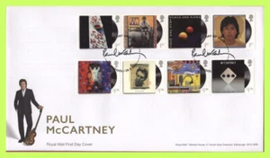 G.B. 2021 Paul McCartney set Royal Mail e/a copertina primo giorno, Liverpool - Foto 1 di 1