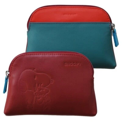 Peanuts Snoopy mywalit Pequeño Cartera Monedero Monedero Cuero Vesubio Nuevo Foto 1 de 4