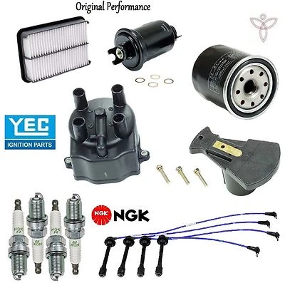 Kit de afinación filtros tapa rotor bujías cable para Toyota Tacoma 2,4 L; 2,7 L 95-97 Foto 1 de 4