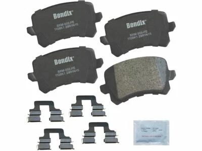 Juego de pastillas de freno traseras Bendix 94736TM para Volkswagen Golf City 2010 Foto 1 de 2