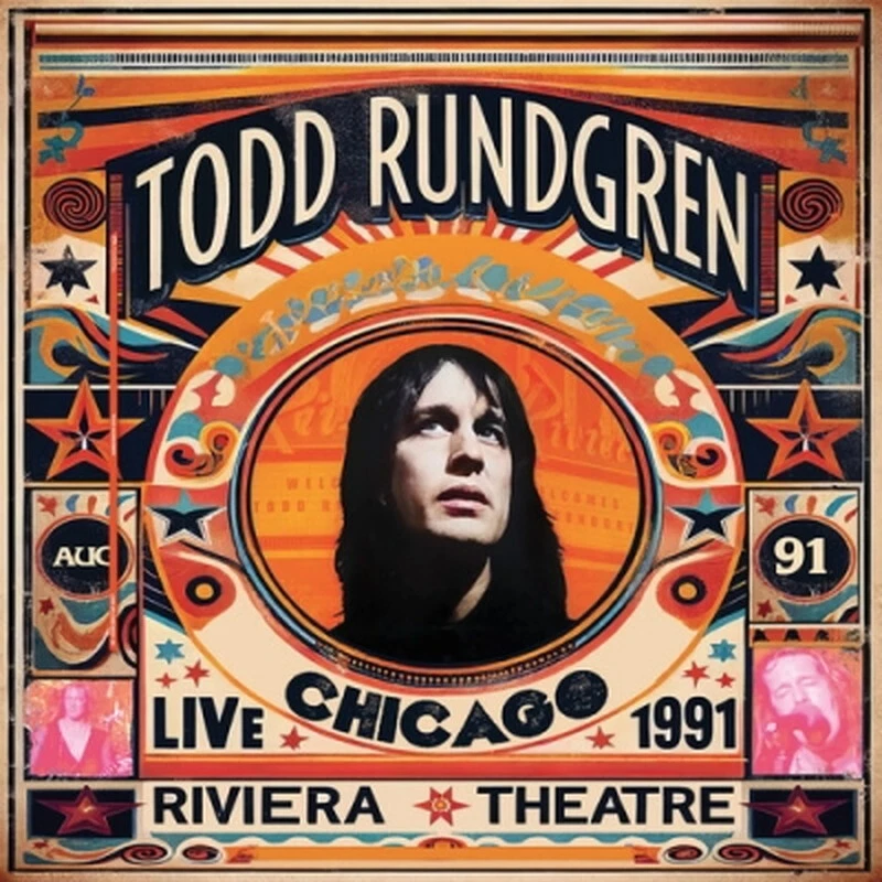 Todd Rundgren/Live In Chicago '91 (Red Vinyl/2LP) 1590 New LP - Image 1 of 1