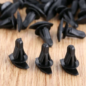 50pcs Car Door Rivets Car Sealing Strip Clips Plastic Fixed Fastener Accessories - Picture 1 of 13