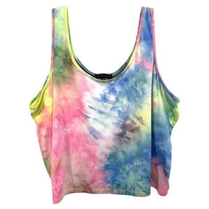 Absolutely It Übergröße 3X Batik Tanktop ärmellos Freizeit Cropped 1546 - Bild 1 von 7