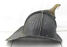 ANTIQUE VERY EARLY CAIRNS ALUMINUM HIGH EAGLE FIRE HELMET-NO BADGE-RARE UNUSUAL