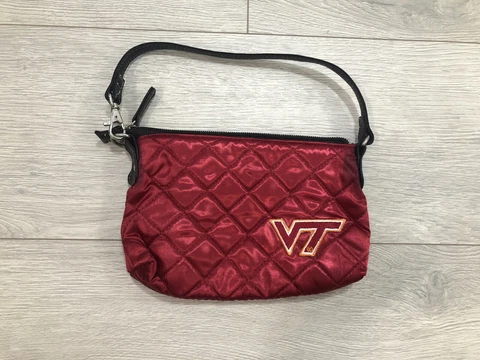 Fan DomU Virginia Tech Hokies VT Quilted Purse Cover