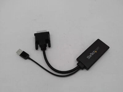 StarTech DVI2HD DVI-D Male to HDMI Adapter with USB Audio - Image 1 of 4