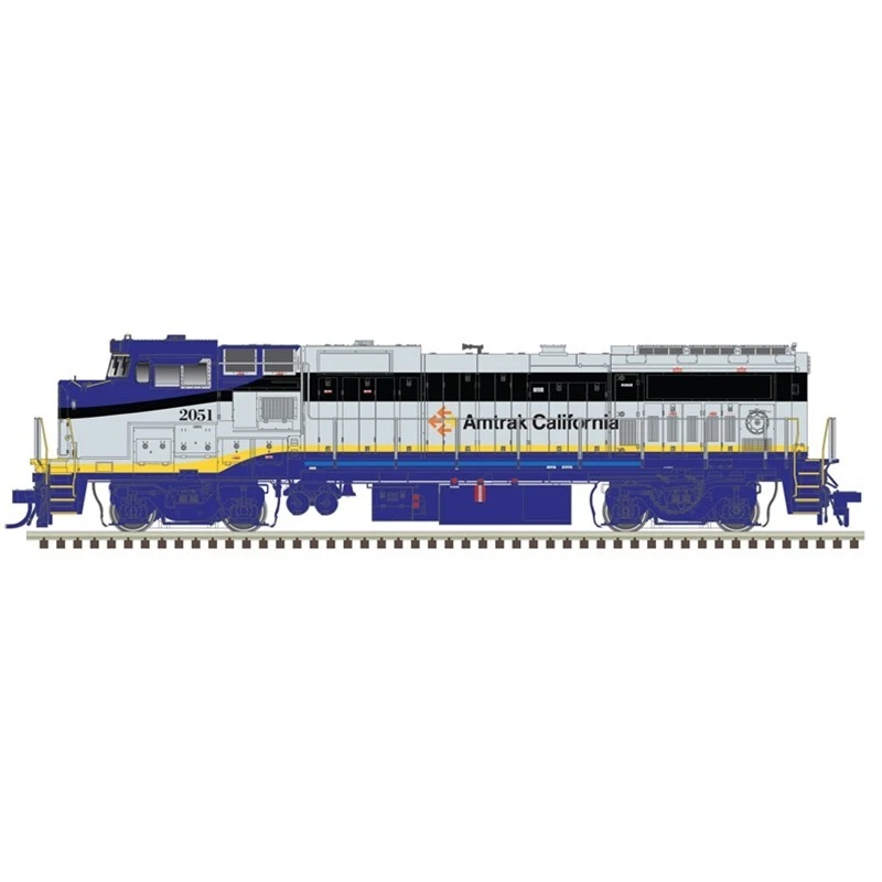 Atlas 10004305 HO Scale Silver Series DC Dash 8-40BHW - Amtrak California #2051 - Image 1 of 1