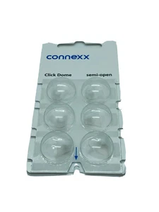 Semi-Open RIC Click Dome Signia/Rexton/Miracle-Ear/Hansaton- 6pk - Picture 1 of 6
