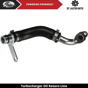 For 2014-2016 BMW 428i xDrive 2L L4 GAS Turbocharger Oil Return Line Gates 2015 - Picture 1 of 3