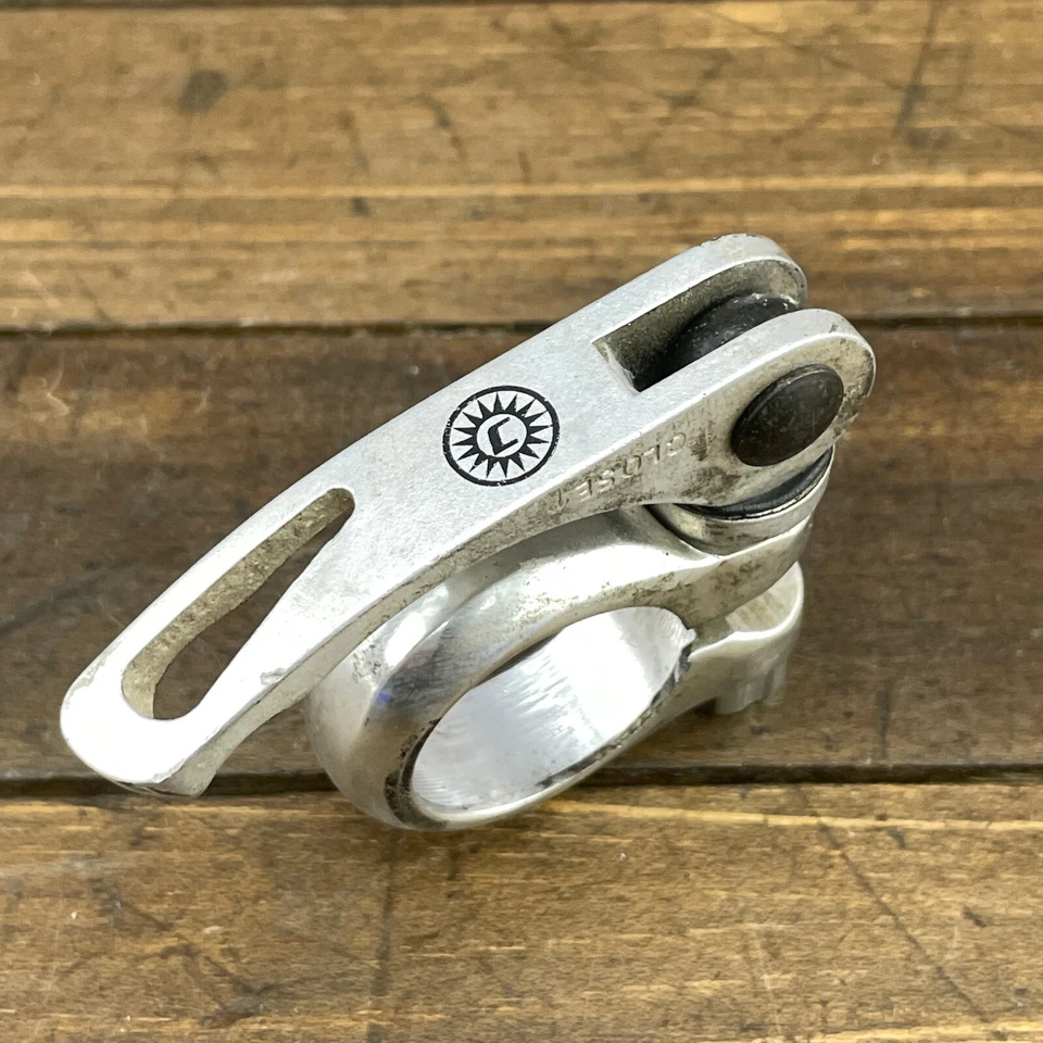 Vintage Jamis Dakar Seatpost Clamp 32 Mm Silver Alloy Mountain Bike QR 90s 31.8 - Image 1 of 4