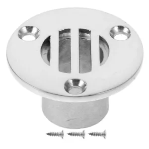 1 Set Stainless Steel Marine Floor Drain - Boat Deck Drain Scupper Marine Drain - Picture 1 of 12