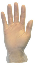 Disposable Vinyl Exam Gloves - Clear, Medical Grade, Powder Free, Latex Free, of