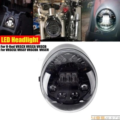 Faro LED DRL para Harley V-Rod Muscle VRSCF Street Rod VRSCR Night Rod VRSCD Foto 1 de 4