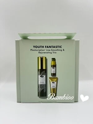 Origins Youth Fantastic Plantscription Line-Smoothing & Rejuvenating Trio New - Image 1 of 4