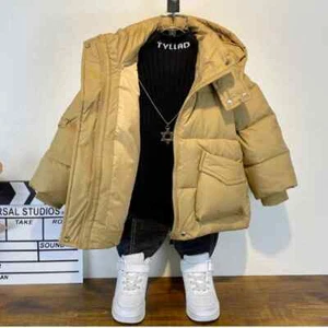2-12Y Coat Winter Children Jacket Thick Warm Down Clothes Kids Zipper Outerwear - Picture 1 of 22