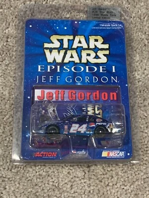 Литой под давлением гоночный автомобиль Star Wars Nascar Jeff Gordon 1:64 QVC 1999 24 Pepsi Racing - Изображение 1 из 4