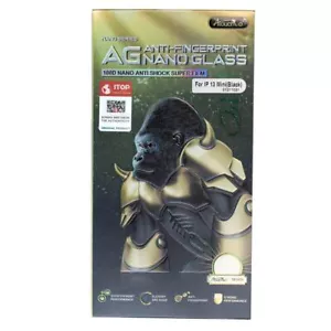 Atouchbo King Kong - Anti-Fingerprint Matte Nano Glass - For iPhone 13 Mini - Picture 1 of 2