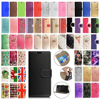 PK786 Für Sony Xperia Handy Hülle Leder Wallet Book Flip Folio Ständer Ansicht Cover