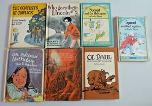 Large Lot of Children's Weekly Reader Hardcover 1970's Good Condition 7 Books  - Picture 1 of 10