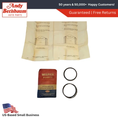 1955 Plymouth Dodge Belvedere комплект колец гидроусилителя руля и фиксаторов 1692656 новые из старых запасов - Изображение 1 из 4