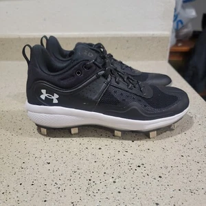 Under Armour Donna Glyde MT Softball Nero Tacchetti Metallo - 3024328-001 Taglia 6,5 - Foto 1 di 9