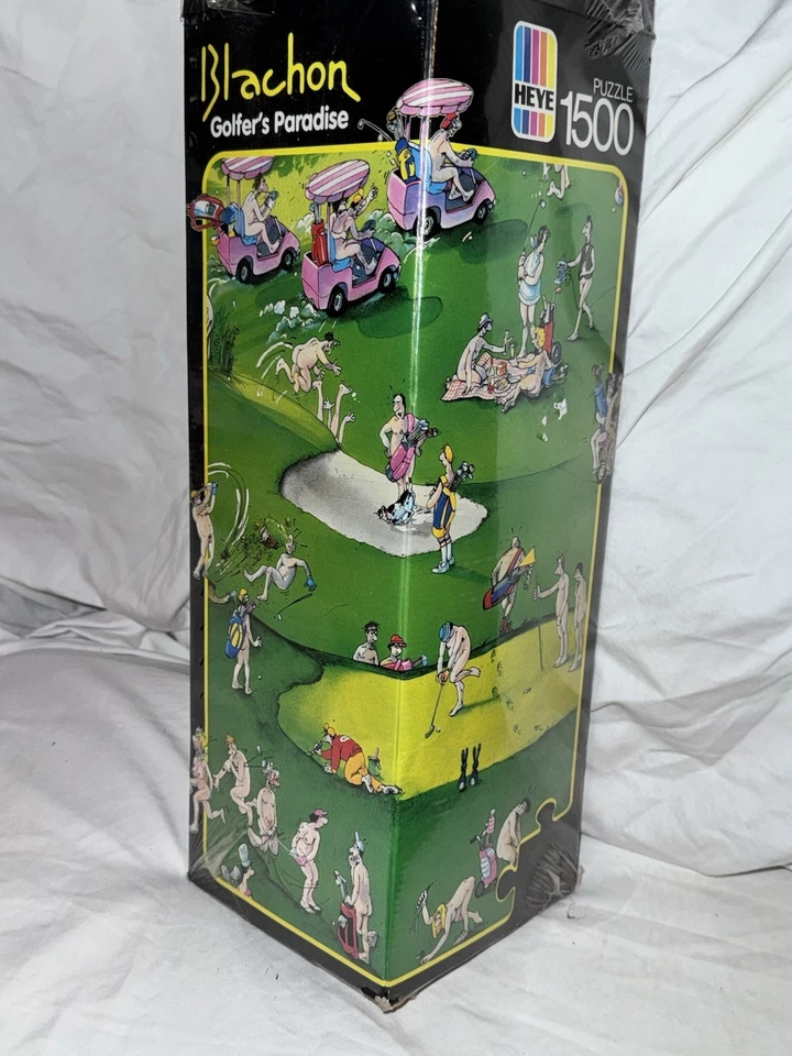 Rompecabezas Blachon Heye Golfer’s Paradise 1500 piezas rompecabezas de dibujos animados nuevo Alemania Foto 1 de 4