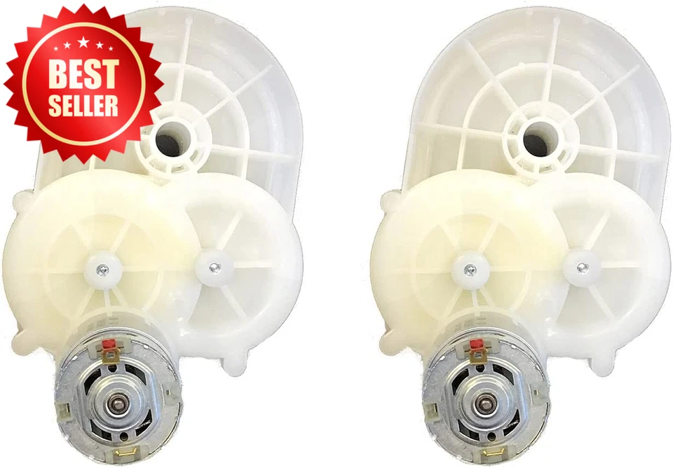 12V Electric Motor Gearbox Replacement Kit for Toy Vehicle Car White US - Image 1 of 4