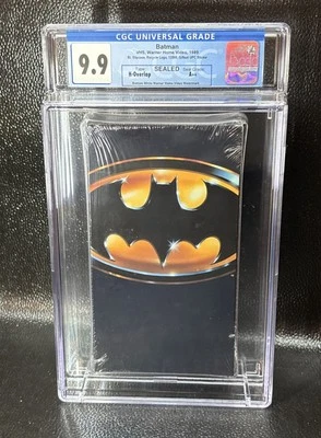 Batman (VHS-1989) Warner Home Video,  CGC Graded (9.9-A++) Wow!!!! - Image 1 of 3