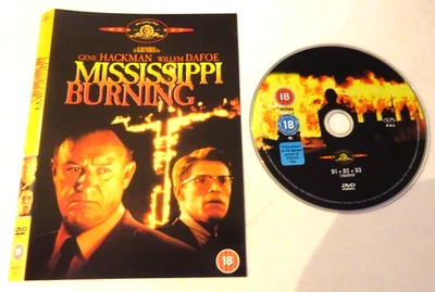 Mississippi Burning (DVD, 2001) NO CASE - Image 1 of 2