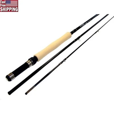 Silverstream 8FT Fly Fishing Rod 5/6 WT 3 Piece Durable Trout Bass Panfish New - Image 1 of 4
