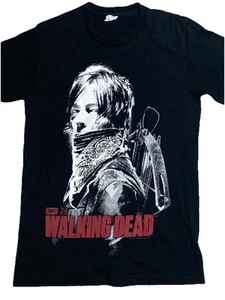 AMC Walking Dead Daryl Dixon Shirt Size Small Black - Picture 1 of 9