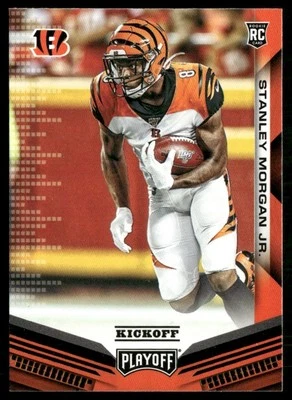 2019 Panini Playoff Kickoff Stanley Morgan Jr. RC #274 - Image 1 of 2
