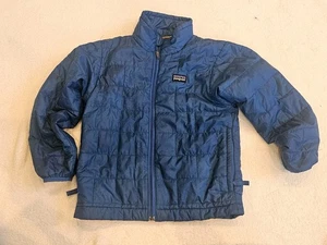 Patagonia Jacket Youth XS Blue Puffer Full Zip Outdoor - Picture 1 of 7