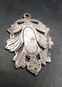 Vintage/Antique Steel Watch Fob Possibly Hand Made Victorian Style - Picture 1 of 3