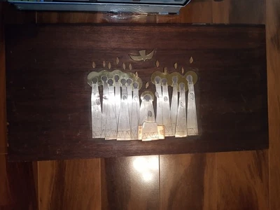 Emaús Talleres Monásticos “La Última Cena de Cristo” México Modernista MCM De ColecciónR1 Foto 1 de 4