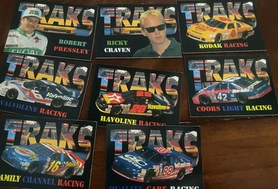1996 Traks Review/Preview TRIPLE CHASE Complete 20 card set racing nascar - Image 1 of 3