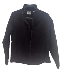BLACK DIAMOND Women’s Soft Shell Jacket Full Zip Fleece Lined Black Sz L Outdoor - Picture 1 of 14