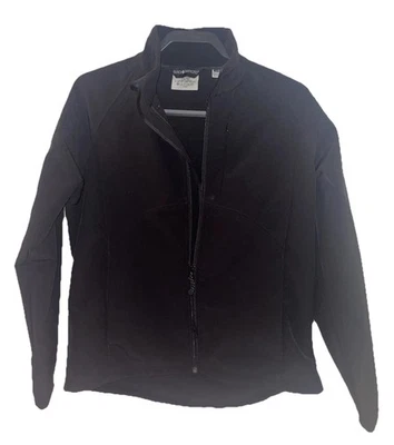 Black Diamond Women’s Soft Shell Jacket Sz L Full Zip Fleece Lined Black Outdoor - Image 1 of 4