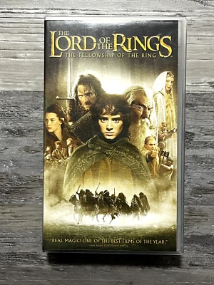 The Lord Of The Rings - The Fellowship Of The Ring (PAL VHS) Very Good Condition - Image 1 of 4