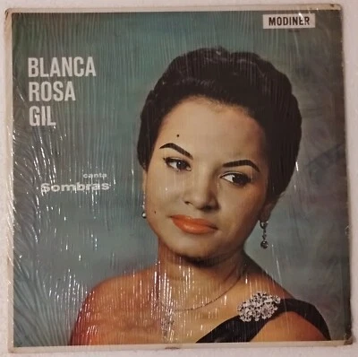 SHRINK WRAP BLANCA ROSA GIL CANTA SOMBRAS 1960 VINYL LP MONO MODINER NG-202 VG++ Foto 1 de 4