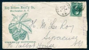 Hopfenbitter Mfg. Co. Medizin Werbehülle. Try Hop Bitter - Bild 1 von 1