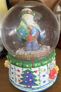Snow Globe Christmas Decorative Base Vintage - Picture 1 of 3