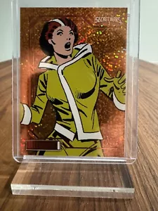 2024 UD Allegiance Marvel Secret Wars 1984 Rogue #41 Orange Crackle /199 - Picture 1 of 2