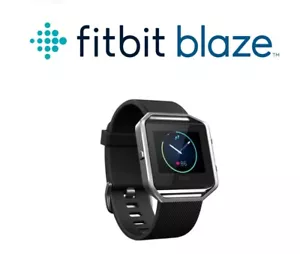 Fitbit Blaze Size Small with 2 wristband (Blue & Black) Good condition - Picture 1 of 2