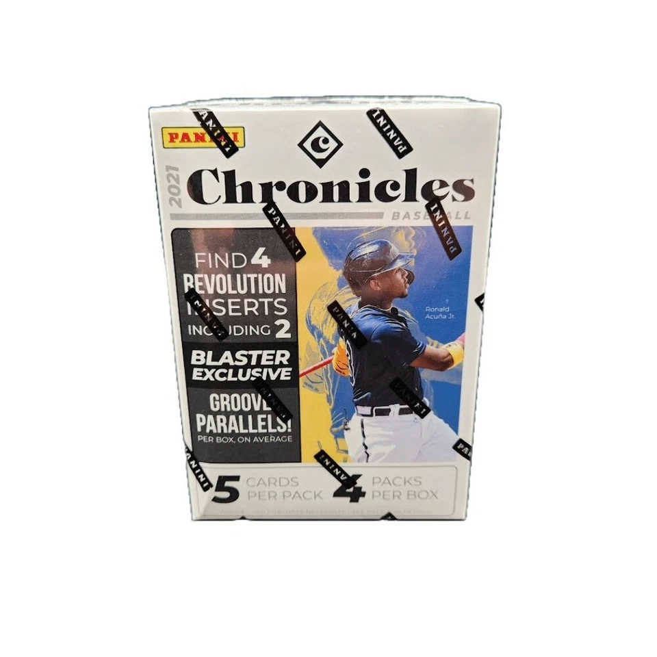 Panini 2021 Chronicles Baseball 4-Pack Blaster Box