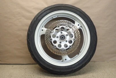 1996 SUZUKI KATANA GSX600F FRONT SHINKO 110/80-17 M/C 58V WHEEL TIRE ASSY Foto 1 de 4