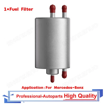 Filtro de combustible 1 pieza para Mercedes Benz W202 S202 W210 S210 W220 R170 C208 #0024773001 Foto 1 de 4