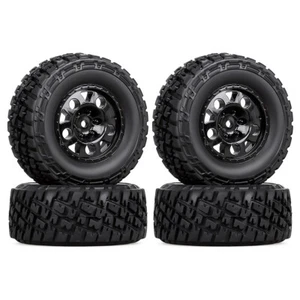 4x Austar 110*44MM Gummireifen Rad für 1/10 Short Truck Traxxas Slash RC Car - Bild 1 von 3