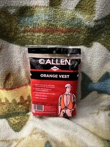 Allen Blaze Orange Vest ~ Fits Up To 48" Chest ~ New - Picture 1 of 1